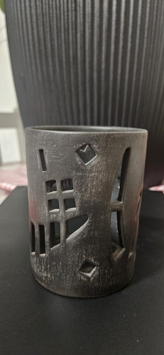 Candle holder black - candle, /