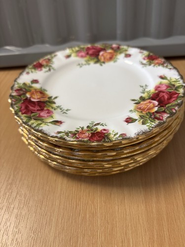 Tea side plates - 8, 1/4