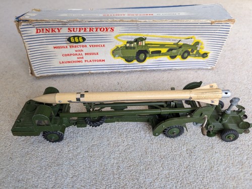 Dinky supertoys 666 missile - dinky,