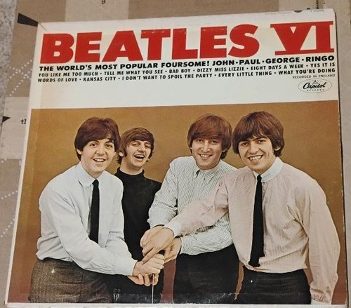 Beatles six 33 1 - beatles, 6