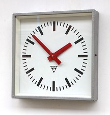 CZECH 1970s Vintage Wall Clock