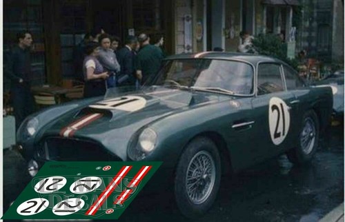 Decals aston martin db4 le - db4,