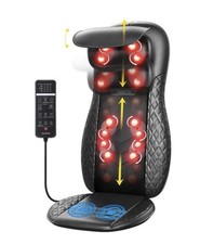 RENPHO Back Massager with Heat, Shiatsu Massage Chair, Full Back Massager Deep