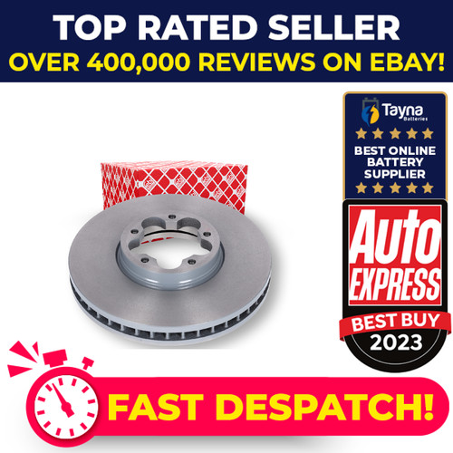 Brake discs pair vented - 2x,