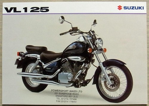 Suzuki vl125 motocycle - suzuki, sales