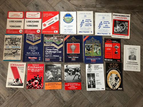 Rugby league programmes 20 - x,