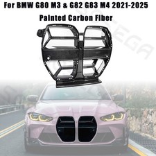 Painted Carbon For BMW M3 G80 M4 G82 G83 CSL Style Front Bumper Upper Nose Grill