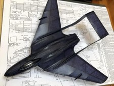 DH 110 F/F Jetex 17" Wingspan