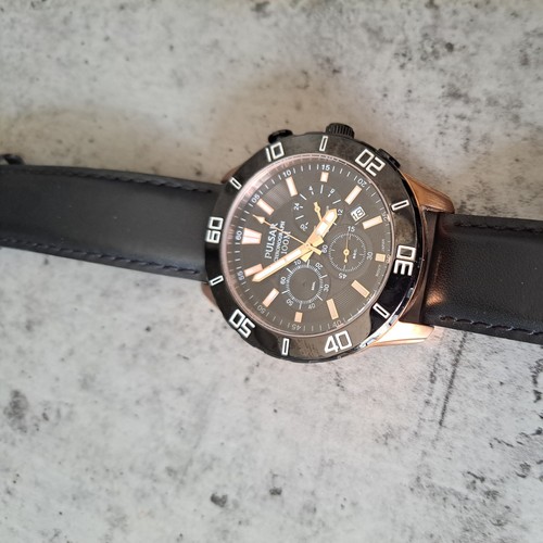 Pulsar chronograph black - chronograph,