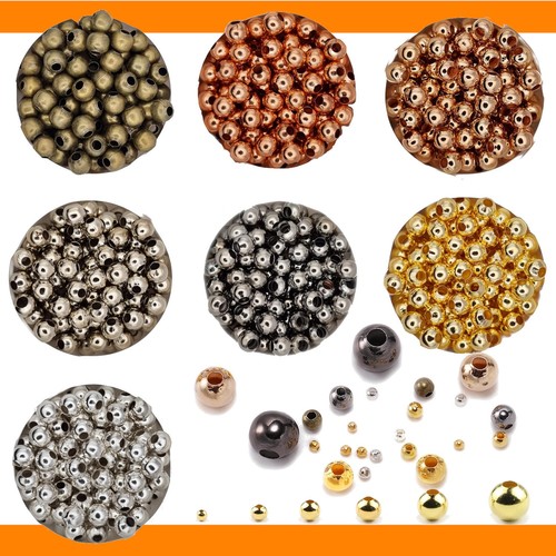 Metal beads 8 - beads, 12mm