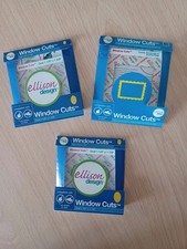  Die cutters. 3 Ellison Window Die cutters