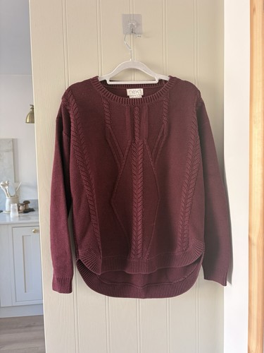 Next ladies burgundy knitted - next,