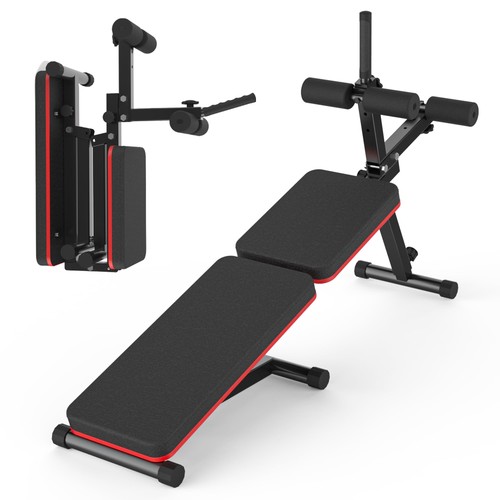 Easy big decline flat - easy, bench