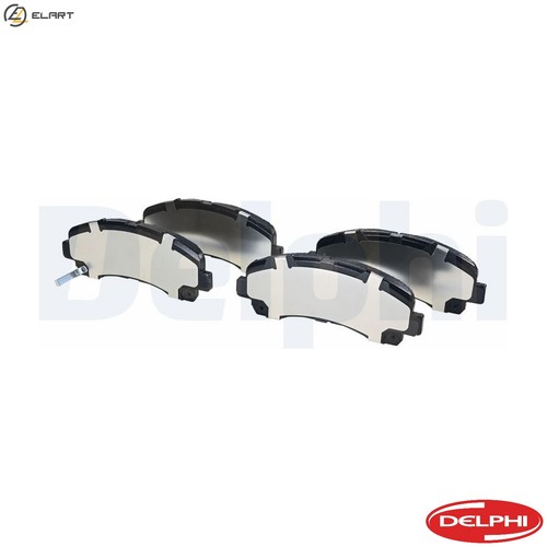 Brake pad set - pad, disc