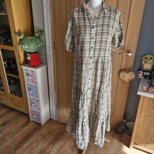 Primark tiered midi dress