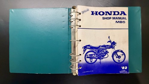 1982 honda mb5 service shop - 1982,