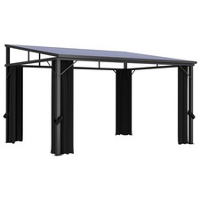 Gazebo With Curtain