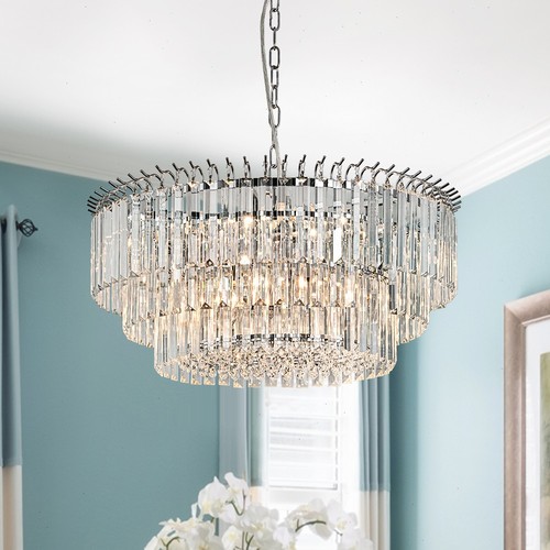 Modern crystal chandelier - modern,