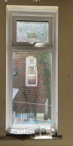 White upvc triple - white, glazed