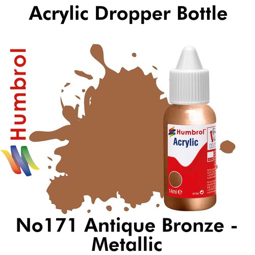 Humbrol acrylic dropper paint - humbrol,