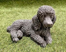 Poodle Concrete Ornament Dog