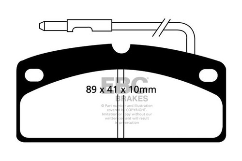 Ebc ultimax front brake pads - ebc,