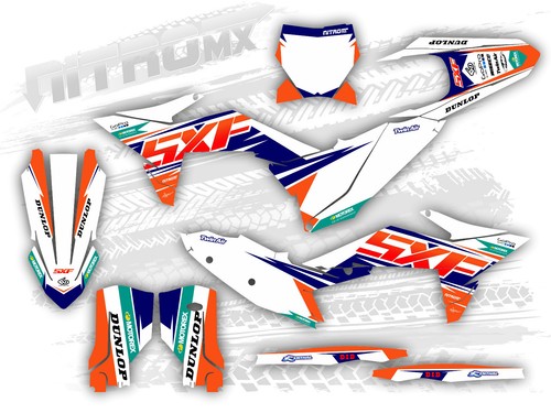 Graphics kit fits ktm xc - graphics,