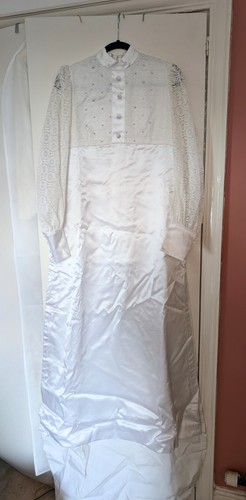 Vintage wedding dress 1960s - vintage,