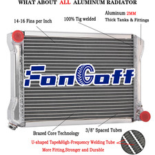 3 Row Aluminum Radiator For
