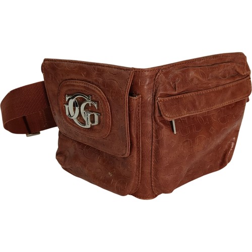 Guess vintage leather bumbag - vintage,