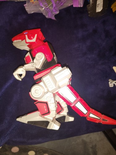 Imaginext red power rangers - red,