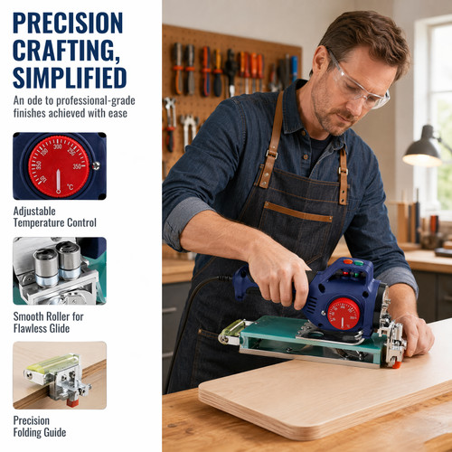 Handheld hot melt edge banding - hot,