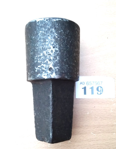Blacksmiths anvil hardy hole