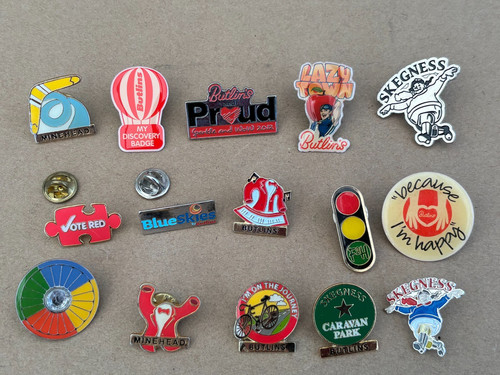 Butlins staff resort pin - butlins,