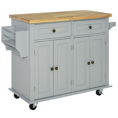 Rolling kitchen island cart - island,