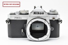 [Exc+5] Nikon FM3A Silver 35mm SLR Film Camera Body From JAPAN