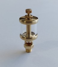 Model Live Steam PM Research drip feed oiler 1/4-40 Thread