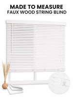 MTM White Faux Wood String