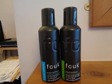 FCUK BODYSPRAY - 3 x 200ml, URBAN + STYLE (USED)