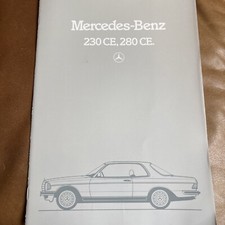 Mercedes Benz W123 230 280 Ce