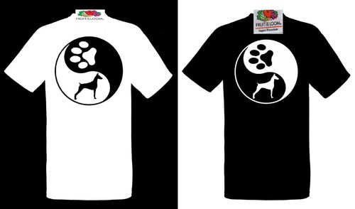 Doberman dog shirt - dog, yin
