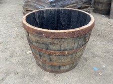 50cm Tall Half Whisky Barrel