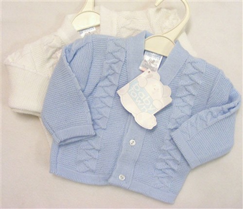 Baby waterfall pattern knitted - baby,