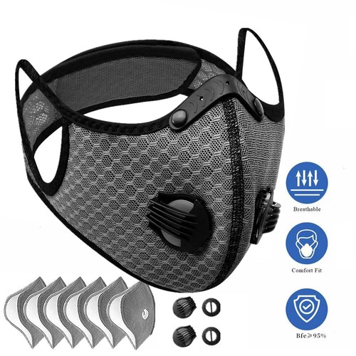 Washable reusable half face - &, half-face