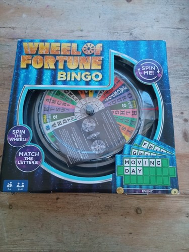 Wheel fortune game bingo - of,