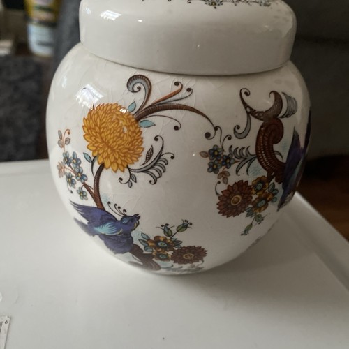 Sadler ginger jar - jar, bird