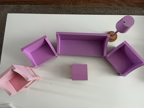 Large dolls house furniture - house,