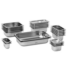 Stainless Steel Gastronorm Pan Gastro Container Tray for Food Storage & Warming