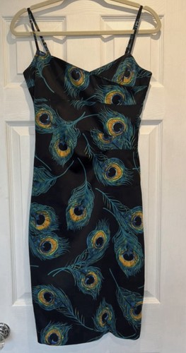 Karen millen black peacock - millen,