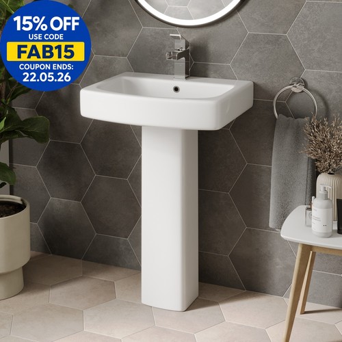 Modern bathroom square - bathroom,